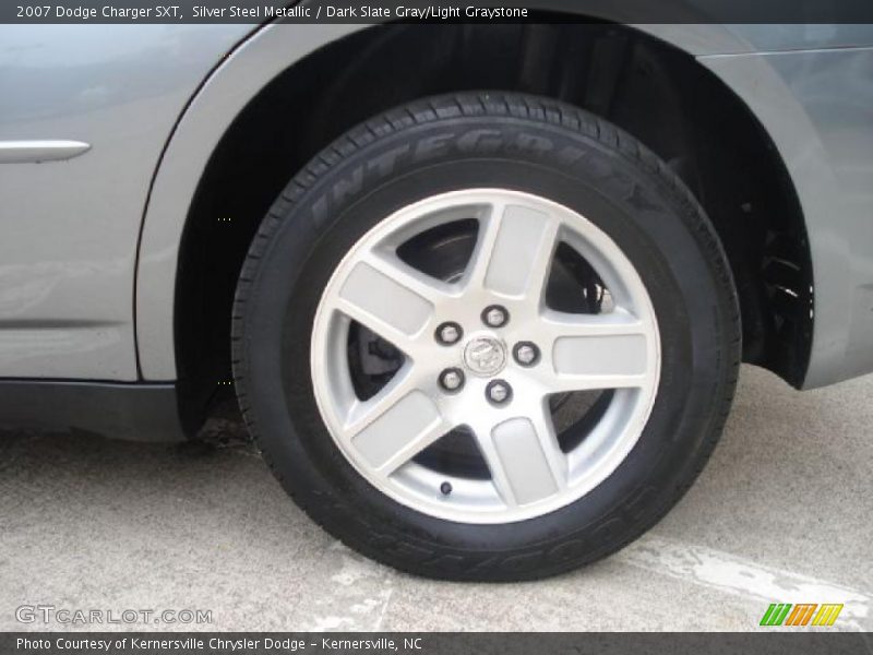 Silver Steel Metallic / Dark Slate Gray/Light Graystone 2007 Dodge Charger SXT