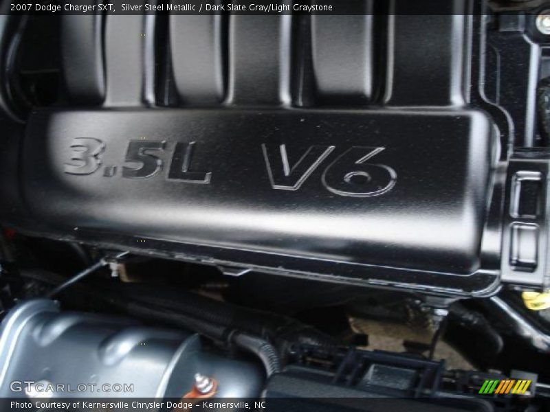 Silver Steel Metallic / Dark Slate Gray/Light Graystone 2007 Dodge Charger SXT