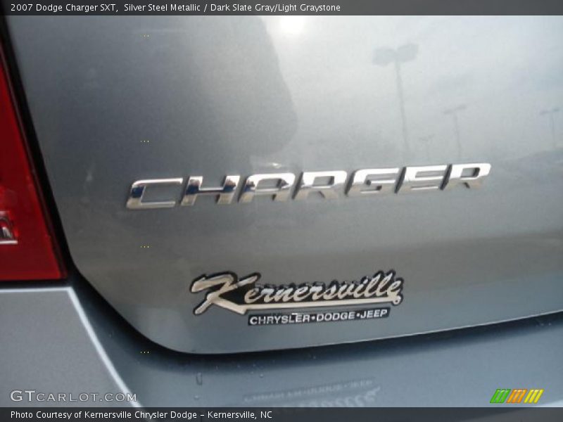 Silver Steel Metallic / Dark Slate Gray/Light Graystone 2007 Dodge Charger SXT