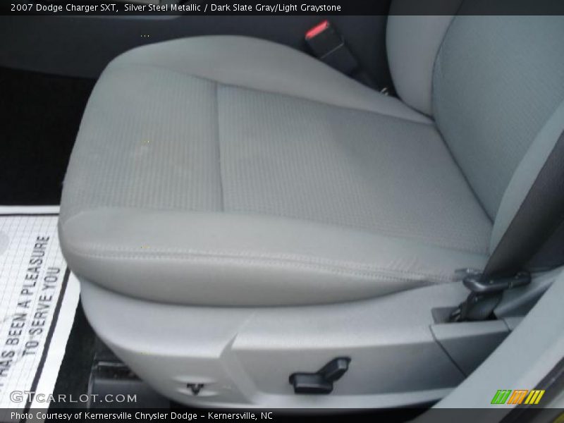 Silver Steel Metallic / Dark Slate Gray/Light Graystone 2007 Dodge Charger SXT