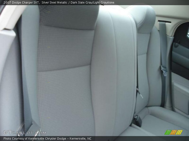 Silver Steel Metallic / Dark Slate Gray/Light Graystone 2007 Dodge Charger SXT