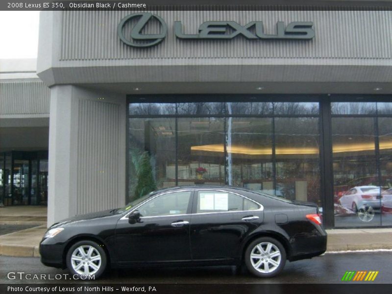 Obsidian Black / Cashmere 2008 Lexus ES 350