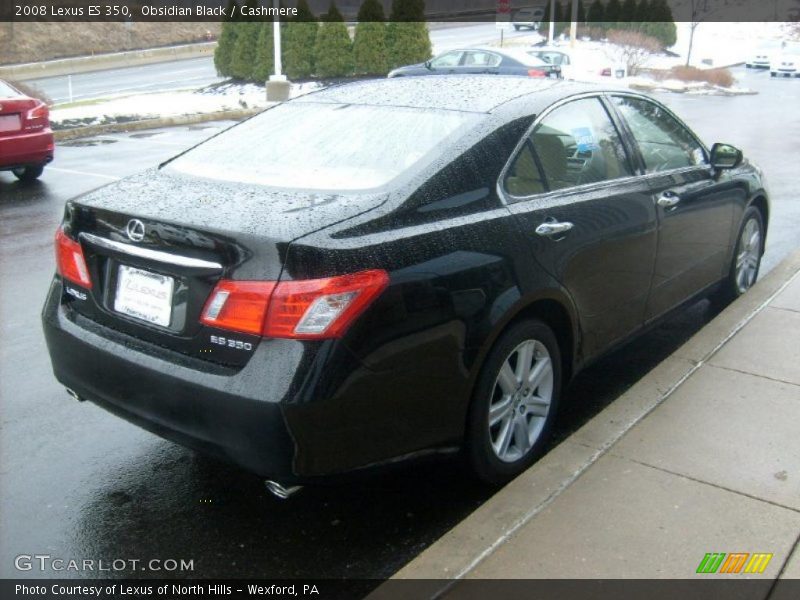 Obsidian Black / Cashmere 2008 Lexus ES 350