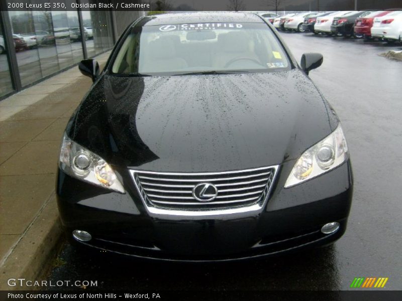 Obsidian Black / Cashmere 2008 Lexus ES 350