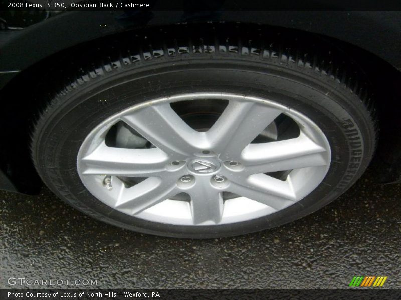 Obsidian Black / Cashmere 2008 Lexus ES 350