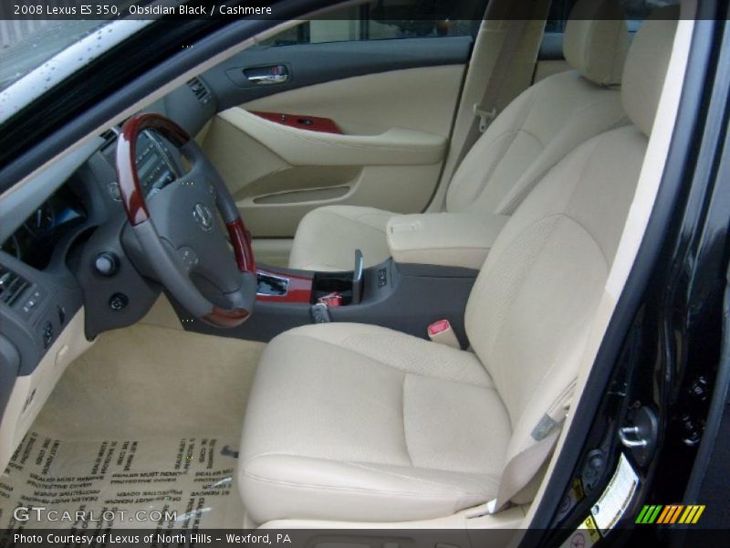 Obsidian Black / Cashmere 2008 Lexus ES 350