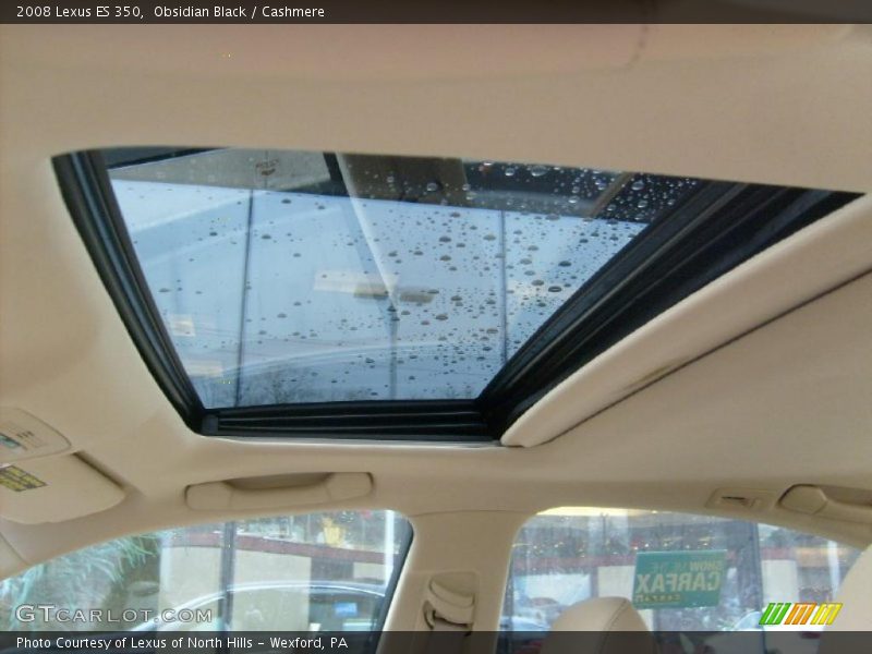 Obsidian Black / Cashmere 2008 Lexus ES 350