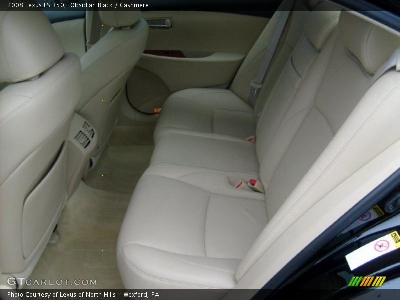 Obsidian Black / Cashmere 2008 Lexus ES 350