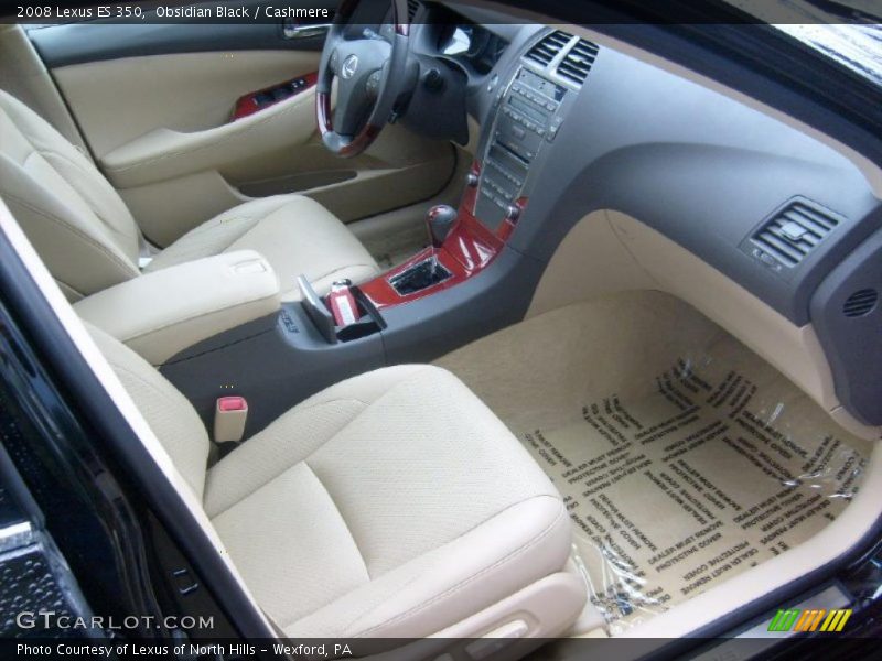Obsidian Black / Cashmere 2008 Lexus ES 350