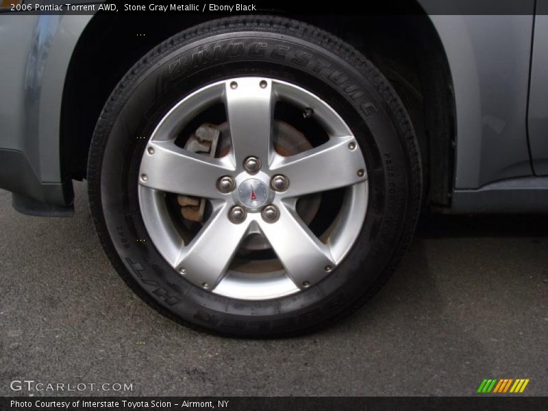 Stone Gray Metallic / Ebony Black 2006 Pontiac Torrent AWD
