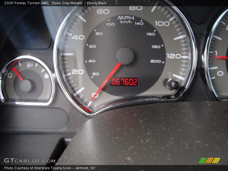 Stone Gray Metallic / Ebony Black 2006 Pontiac Torrent AWD