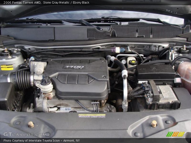 Stone Gray Metallic / Ebony Black 2006 Pontiac Torrent AWD