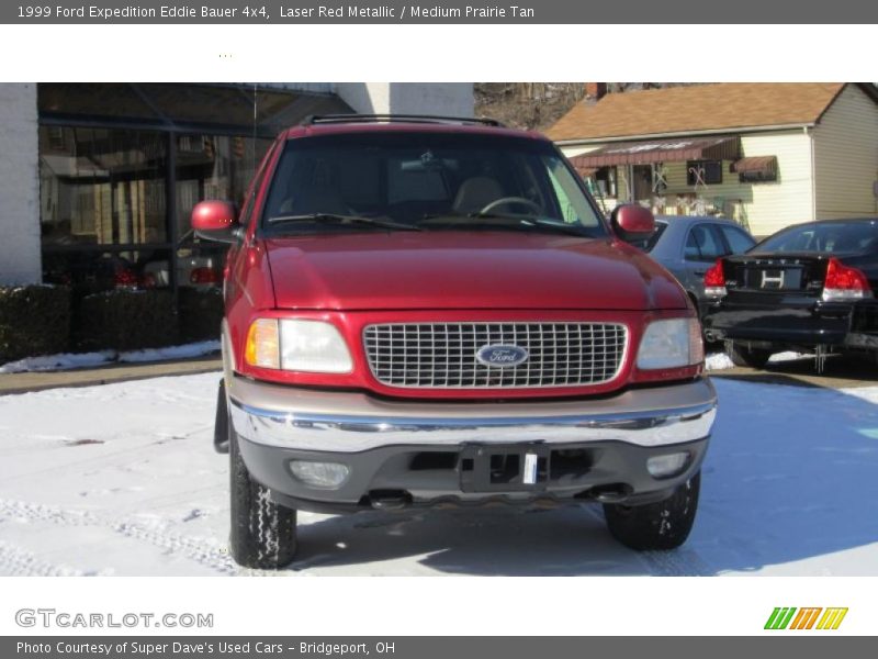 Laser Red Metallic / Medium Prairie Tan 1999 Ford Expedition Eddie Bauer 4x4