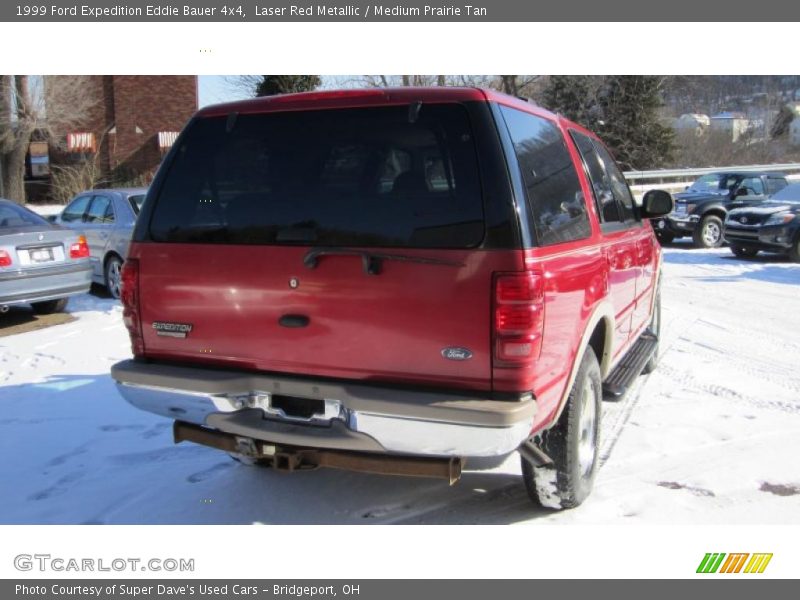 Laser Red Metallic / Medium Prairie Tan 1999 Ford Expedition Eddie Bauer 4x4
