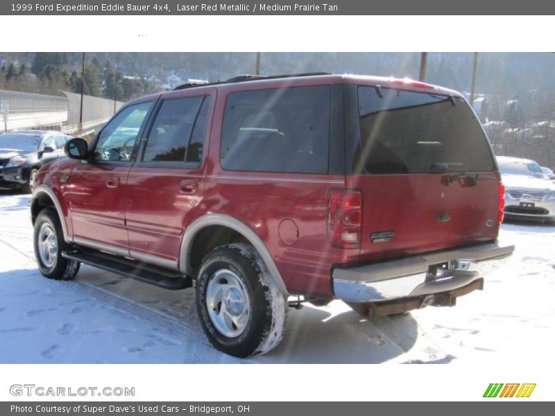 Laser Red Metallic / Medium Prairie Tan 1999 Ford Expedition Eddie Bauer 4x4