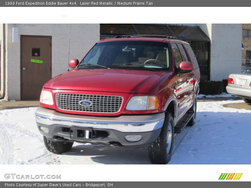 Laser Red Metallic / Medium Prairie Tan 1999 Ford Expedition Eddie Bauer 4x4