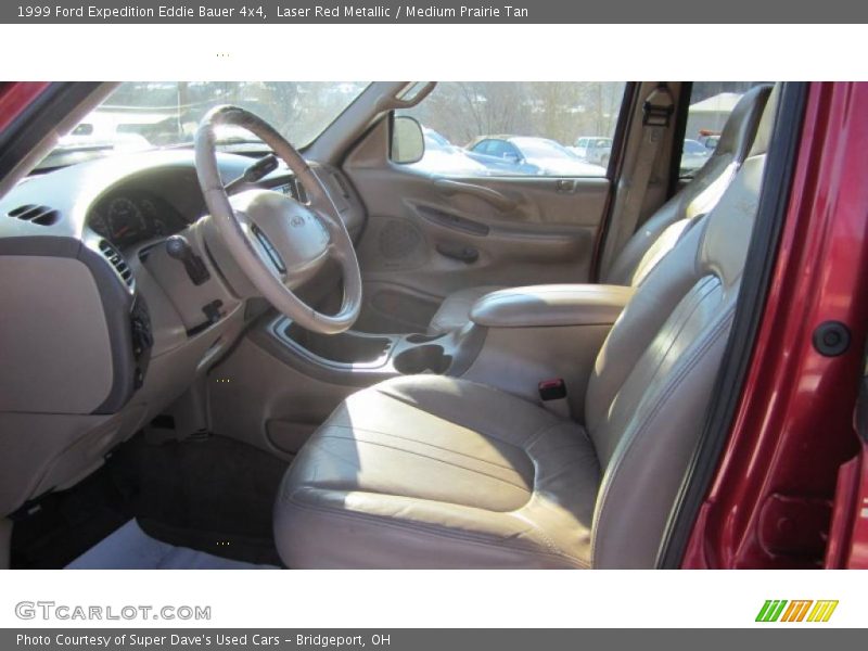 Laser Red Metallic / Medium Prairie Tan 1999 Ford Expedition Eddie Bauer 4x4
