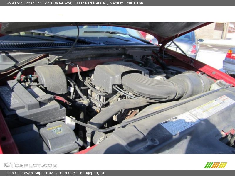 Laser Red Metallic / Medium Prairie Tan 1999 Ford Expedition Eddie Bauer 4x4