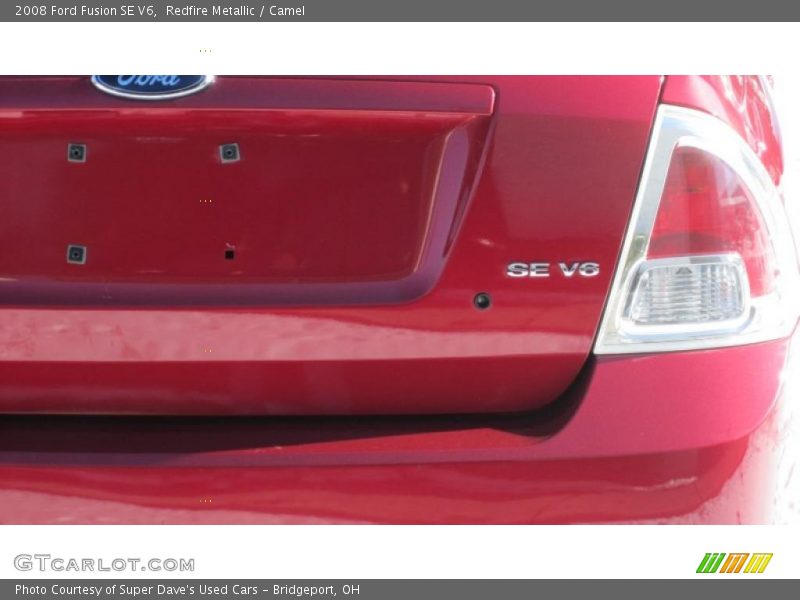 Redfire Metallic / Camel 2008 Ford Fusion SE V6