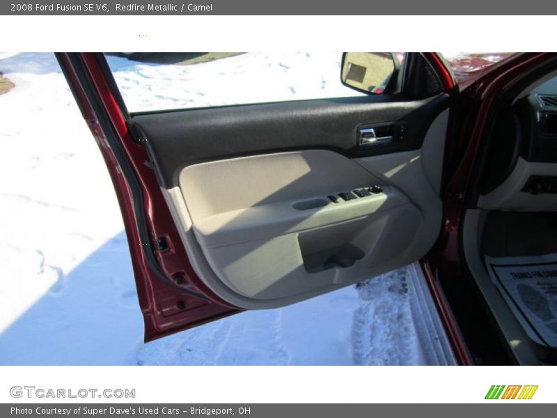 Redfire Metallic / Camel 2008 Ford Fusion SE V6