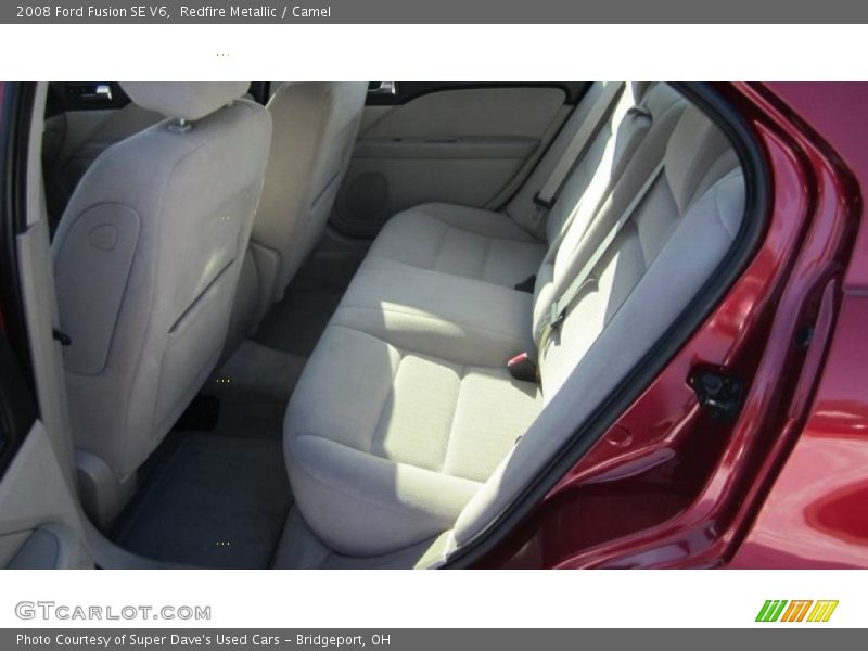 Redfire Metallic / Camel 2008 Ford Fusion SE V6