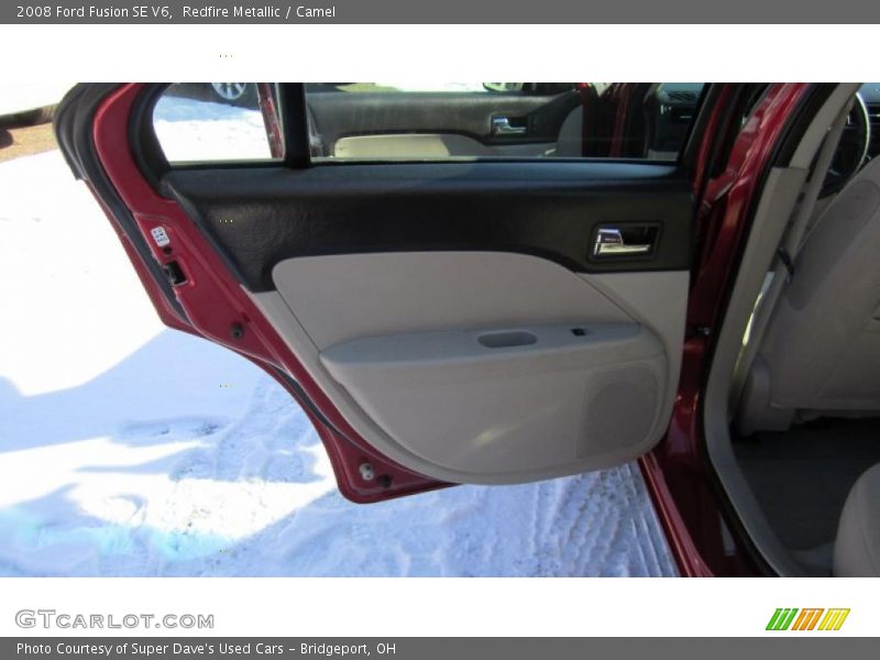 Redfire Metallic / Camel 2008 Ford Fusion SE V6