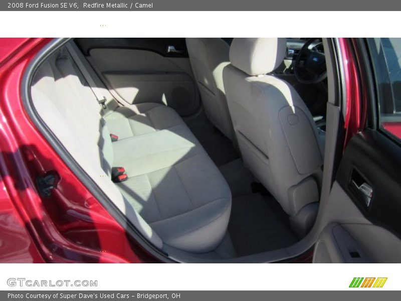 Redfire Metallic / Camel 2008 Ford Fusion SE V6