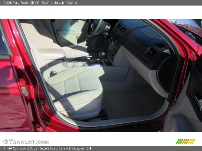 Redfire Metallic / Camel 2008 Ford Fusion SE V6