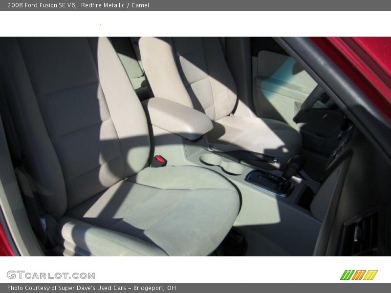 Redfire Metallic / Camel 2008 Ford Fusion SE V6