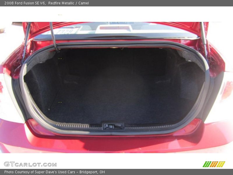 Redfire Metallic / Camel 2008 Ford Fusion SE V6