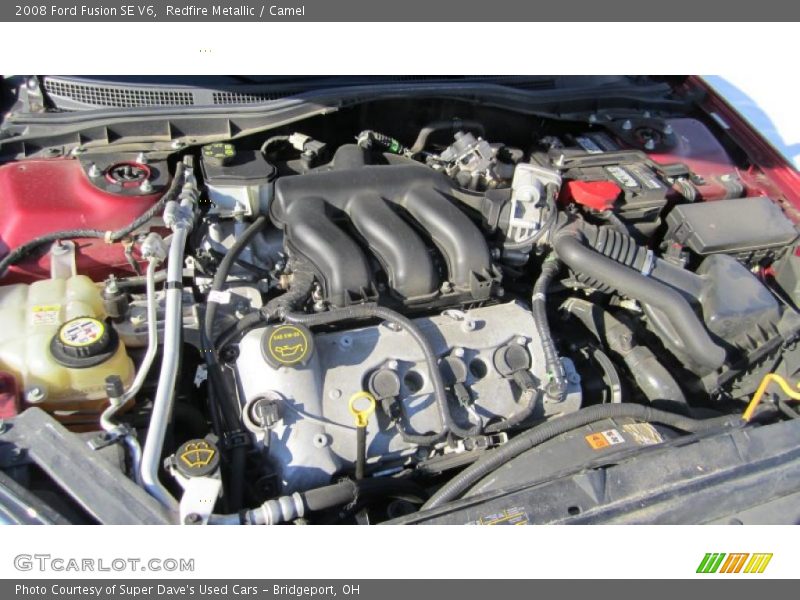Redfire Metallic / Camel 2008 Ford Fusion SE V6