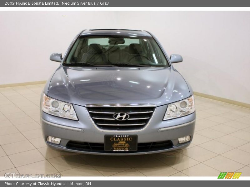 Medium Silver Blue / Gray 2009 Hyundai Sonata Limited