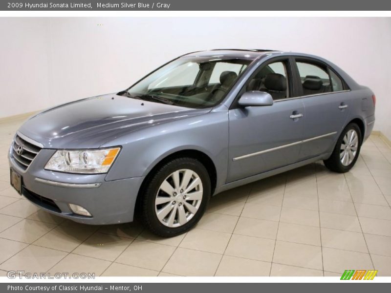 Medium Silver Blue / Gray 2009 Hyundai Sonata Limited