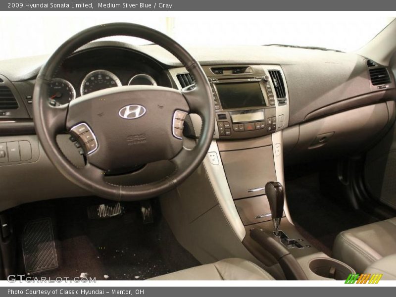 Medium Silver Blue / Gray 2009 Hyundai Sonata Limited
