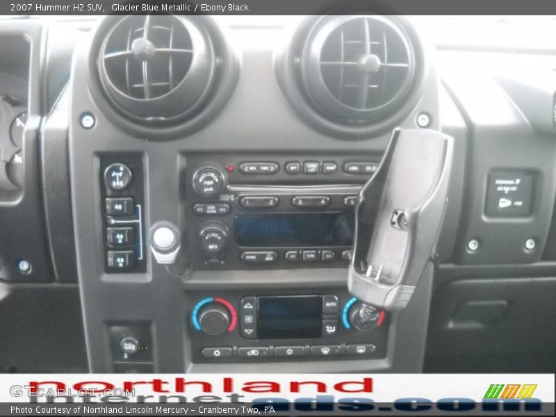 Glacier Blue Metallic / Ebony Black 2007 Hummer H2 SUV
