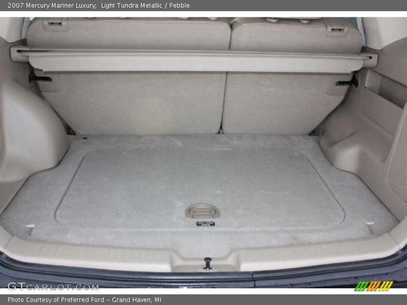 Light Tundra Metallic / Pebble 2007 Mercury Mariner Luxury