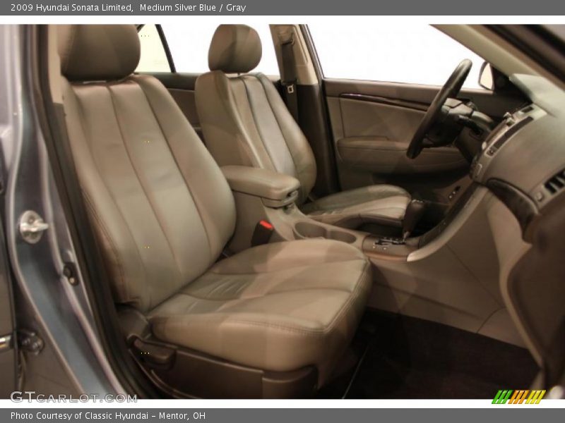 Medium Silver Blue / Gray 2009 Hyundai Sonata Limited