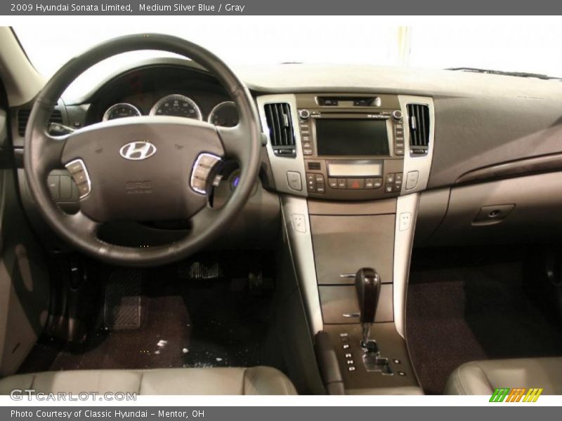 Medium Silver Blue / Gray 2009 Hyundai Sonata Limited