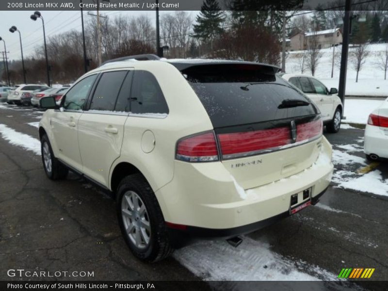 Creme Brulee Metallic / Light Camel 2008 Lincoln MKX AWD