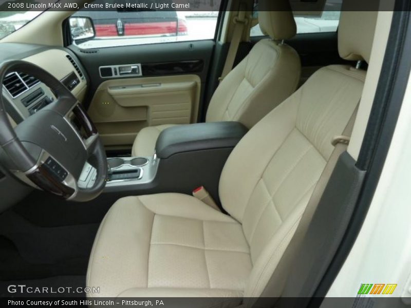 Creme Brulee Metallic / Light Camel 2008 Lincoln MKX AWD