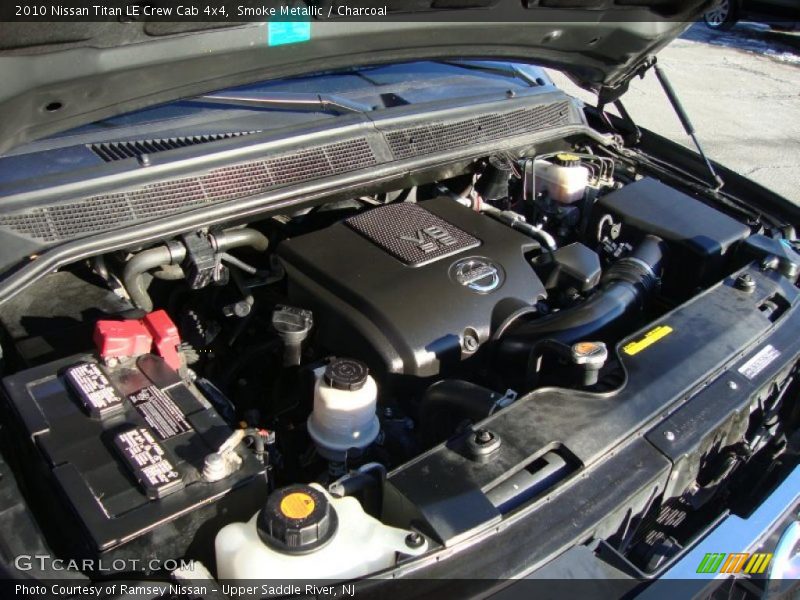  2010 Titan LE Crew Cab 4x4 Engine - 5.6 Liter DOHC 32-Valve CVTCS V8