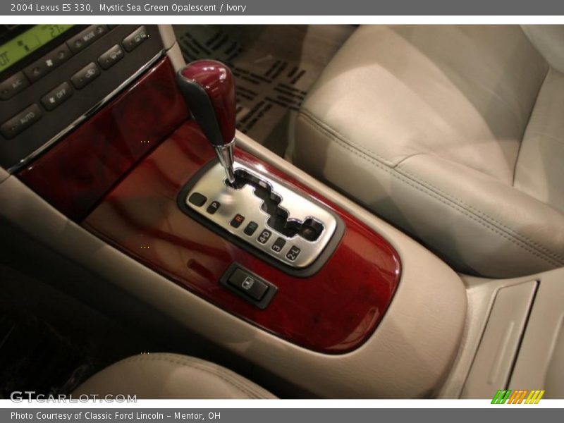 Mystic Sea Green Opalescent / Ivory 2004 Lexus ES 330