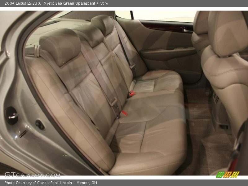 Mystic Sea Green Opalescent / Ivory 2004 Lexus ES 330