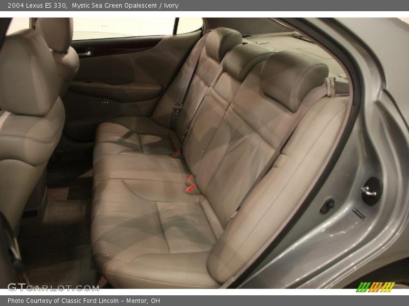 Mystic Sea Green Opalescent / Ivory 2004 Lexus ES 330