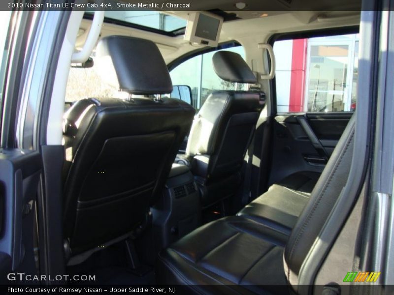 Smoke Metallic / Charcoal 2010 Nissan Titan LE Crew Cab 4x4
