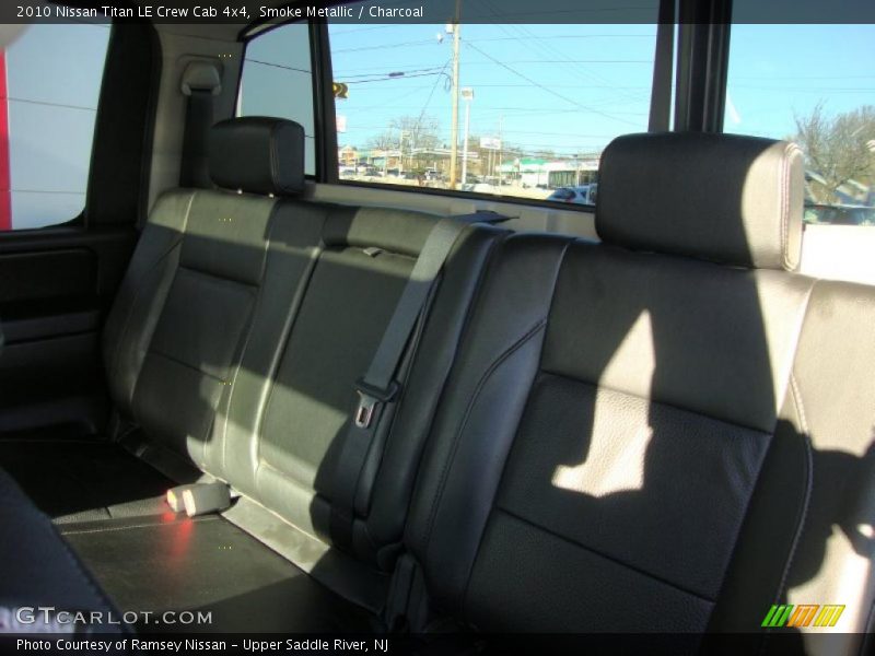 Smoke Metallic / Charcoal 2010 Nissan Titan LE Crew Cab 4x4