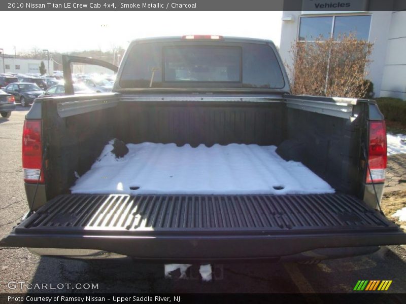 Smoke Metallic / Charcoal 2010 Nissan Titan LE Crew Cab 4x4