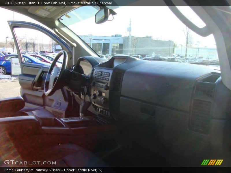 Smoke Metallic / Charcoal 2010 Nissan Titan LE Crew Cab 4x4