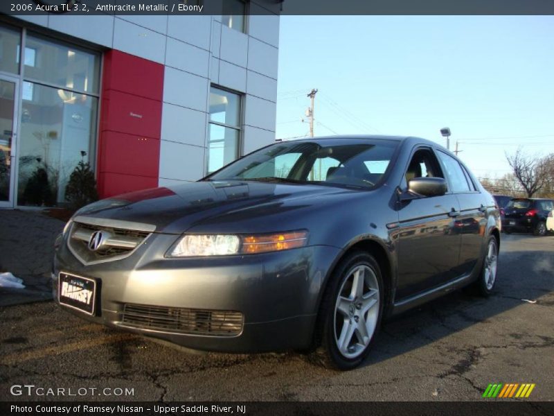 Anthracite Metallic / Ebony 2006 Acura TL 3.2