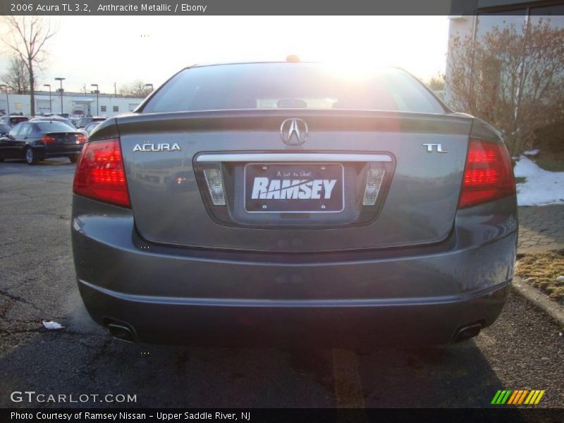 Anthracite Metallic / Ebony 2006 Acura TL 3.2